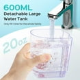 thumbnail image 7 of COSLUS Water Flosser for Teeth,Water Dental Flosser Pick for Teeth,2 Modes & 12 Pressure Settings,600ML,5 Jet Tips for Multiple Users,White, 7 of 7