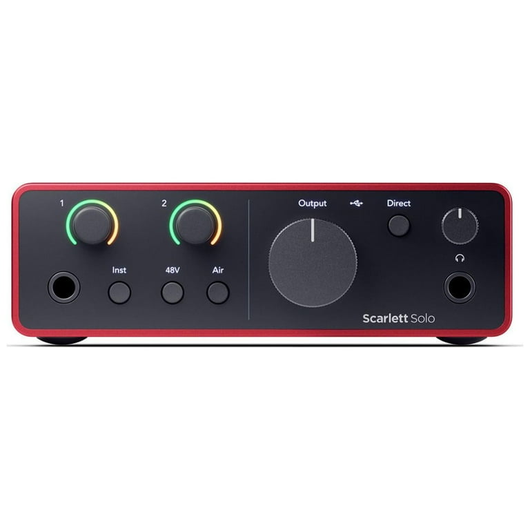 WORLD　Focusrite Scarlett Solo Studio Focusrite Scarlett Solo 4th Gen - Studio Sound Anywhere