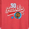 thumbnail image 2 of Peanuts - Franklin Athletic 50 - Women's Lightweight French Terry Pullover, 2 of 6