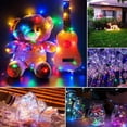 thumbnail image 5 of Rirool Outdoor 33ft LED Light Rope - Battery Operated Waterproof IP65 String Lights with Remote, 8 Modes - for Christmas, Garden, Wedding, Party Décor, 5 of 8