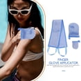 thumbnail image 2 of MasteelfCA 1 Set Self Tanning Mitt Applicator Back Lotion Applicator Tanning Finger Glove Applicator, 2 of 8