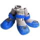 thumbnail image 1 of Calcetines antideslizantes para perros, botas impermeables para perros, zapatos de algodón para mascotas, protector de patas para interiores (azul) L, 1 of 5