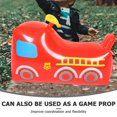 thumbnail image 3 of HLONK Outdoor Inflatable Toy Cartoon Fire Engine Pool Inflatables Truck Foil  Baby Red, 3 of 6