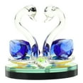 thumbnail image 4 of Swan Figurine Statue Decor Swans Statues Car Decoration Ornaments Lovers, 4 of 8