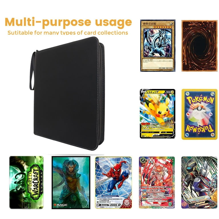 Gowinsee 720 Pockets Trading Card Binder, Deck Protector, Collectible Card  Organizer for Baseball, Football, TCG Yugioh - Walmart.com