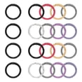 thumbnail image 1 of Anillo de resorte Uxcell, clips de carabineros redondos, hebillas de llavero de 33 mm y 20 piezas en 7 colores - Ideal para bolsos, llaveros y manualidades., 1 of 6