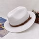 thumbnail image 5 of Sombrero Panamá para Hombre Sombrero de Playa con Aspecto Trilby de Paja para Hombre Varios tamaños, 5 of 5