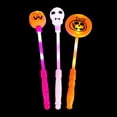 thumbnail image 4 of 5Pcs Halloween Glowing Pumpkin Skull Shaking Stick Luminous Stick Random Style, 4 of 5