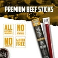 thumbnail image 5 of Wicked Cutz Premium Beef Jerky Sticks, High Quality, Protein-Rich, Teriyaki, 1.5 oz, 12-Pack, 5 of 7