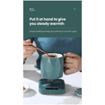 thumbnail image 1 of USB Electric Heater Cup Mug Warmer Mug Warmer Heater Warm Mat Constant Temperature Coaster for Home Office Gift, B, 1 of 7