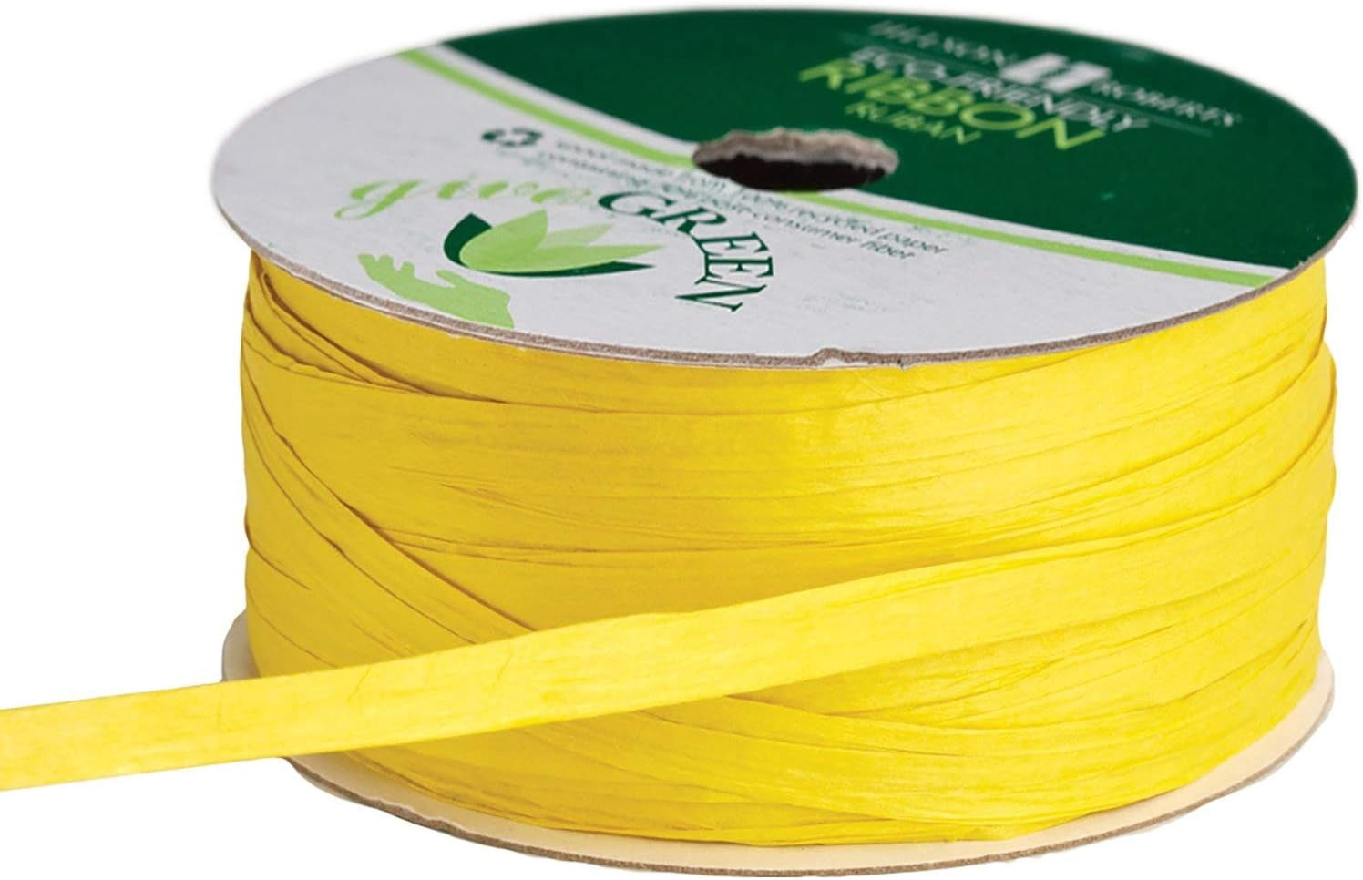 6 Spool-Count 1/4" x 50' Paper Raffia Ribbon Available in 3 Different Assortments, Pretty Pastels