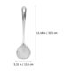 thumbnail image 2 of 3 UNIDS COCINA COCINA COCCIÓN FRY FRYETERS SKIMMERS Herramientas de acero inoxidable (Plata), 2 of 5