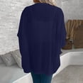 thumbnail image 5 of Women's Casual Knitted Cardigan Open Front Long Sleeve Tops Outerwear Loose Fit Coat For Daily Wear Sweater Jackets, 5 of 8