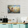 thumbnail image 4 of Rustic Robin Bird Aluminum Tin Sign – 5.5x8 Inch Metal Wall Art for Nature Enthusiasts, Birdwatchers, and Garden Lovers – Gift for Living Room, Porch, and Café Décor, 4 of 8