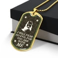 thumbnail image 3 of Christian Dog Tag, Faith Dog tag Necklace , Bible Verse Dog tag Necklace, Scripture Dog Tag - Graphic Military Dog Tag Necklace (Optional Personalized Engraving), 3 of 5