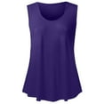 thumbnail image 4 of SHITINN Ladies' Casual Fashion Tank Top Spaghetti Strap Camisole V Neck Sleeveless Breathable Fabric Spring/Summer Wear Multiple Colors 2x Women Tops Berry Top Women Long Camisole Top plus Size Top, 4 of 4