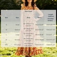 thumbnail image 4 of Yeaiivve Floral Maxi Dress for Women Tie Shoulder Bohemian Summer Dresses Sleeveless Tiered Smocked Flowy Boho Dress Long Ruffle Hem Vacation Sundress Orange,XXL, 4 of 9