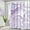 Purple and White, variant on Purple and White Marble Bathroom Shower Curtain Abstract Smooth Texture Bath Curtain with Hooks Waterproof Polyester Fabric Shower Curtains for Modern Aesthetics Bath Decorative, 72x72 Inch