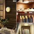thumbnail image 2 of LNGOOR  LED Rechargeable Puck Lights Battery Operated with Remote Control Under Cabinet Lighting, 2 of 11