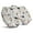 Black-117, variant on Premium Cat Pattern Memory Foam Seat Cushion Ergonomic Chair Pad for Office Chair, Car, Airplane & Bleachers Sciatica, Tailbone Hip & Back Pain Relief - Chair Cushion for Long Office Workers.