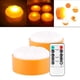 thumbnail image 4 of Lámpara de calabaza Sharpla con luz LED de Control remoto Batería Fiesta de Halloween 2 piezas, 4 of 8