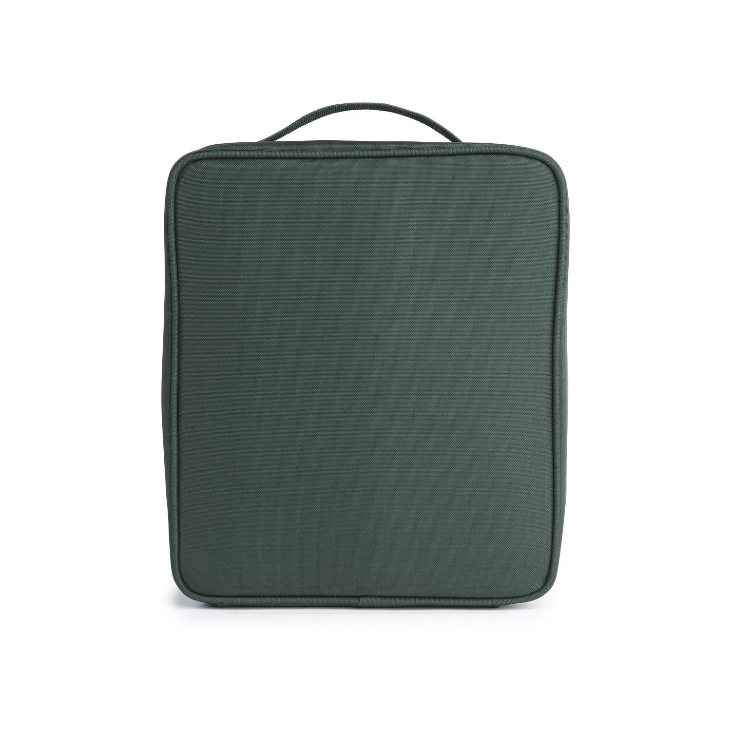 PackIt Freezable Gel-Lined Large Upright Lunch Box, Olive and Orange, Ideal Use for Workday Meals and Travel