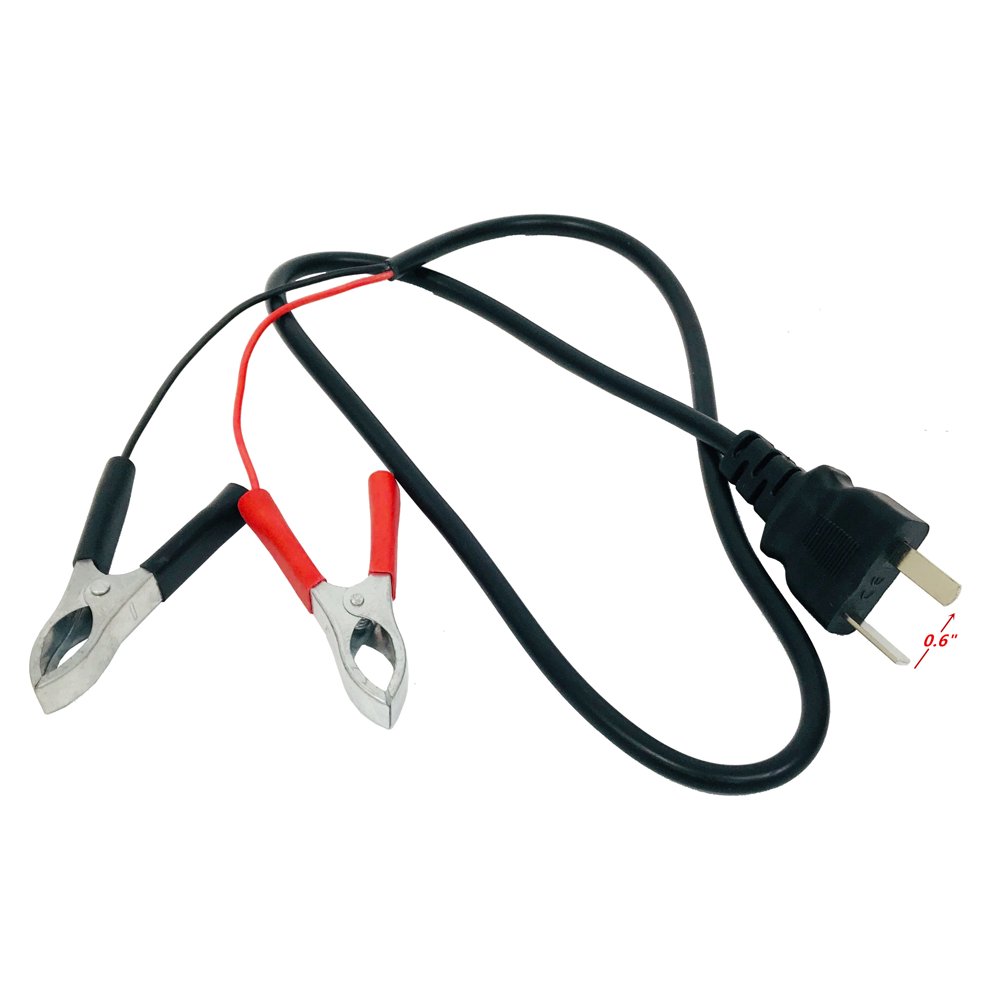 Brand New Generator T Shape Plug Battery Charging Cord Cable 12V DC