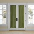 thumbnail image 3 of Darcy Rod Pocket Light Filtering Door Panel with Tieback - 25" x 72" - Green, 3 of 8