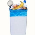 thumbnail image 7 of 3 Pieces Trash Can Rubber Bands 20-96 Gallon Large Garbage Can Bag Holder Colorful Elastic Bands for Trash Outdoor, 3 Colors, 7 of 7