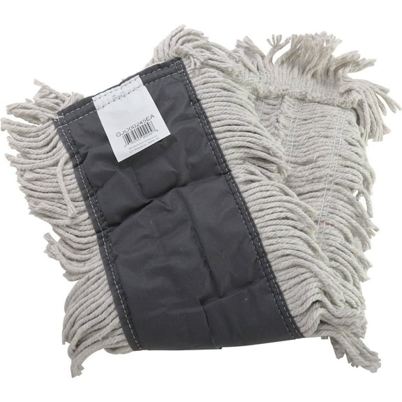 Genuine Joe Disposable Cotton Dust Mop Refill - 24" Width X 5" Depth - Cotton