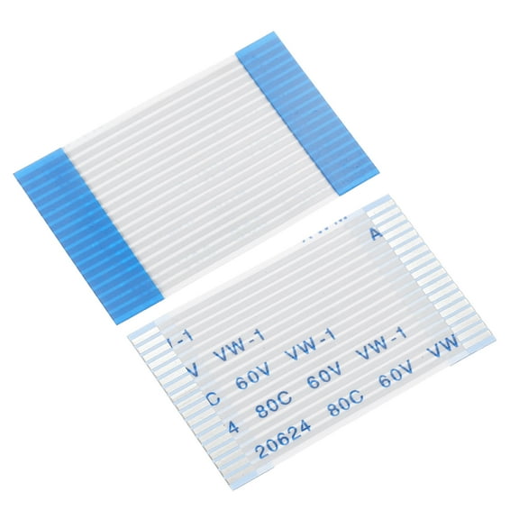 Flexible Flat Cable, 30mm 1mm Pitch 18 Pins FPC FFC Flexible Ribbon Cable 10Pcs