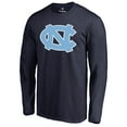 thumbnail image 2 of Men's Navy North Carolina Tar Heels Primary Logo Long Sleeve T-Shirt, 2 of 3