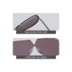 thumbnail image 4 of Txlixc Gafas para Adultos, Gafas de Sol para Exteriores Marco de decoración en Forma de V Protección para los Ojos Anti-UV Txlixc  Moda, 4 of 4
