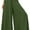 Dark Green, variant on Pants for Women Flowy Dressy Casual Elastic High Waist Wide Leg Palazzo Pants with Pocket Black