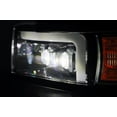 thumbnail image 4 of AlphaRex 15-19 Chevrolet Silverado 2500HD/3500HD MK II NOVA-Series LED Projector Headlights Chrome, 4 of 7