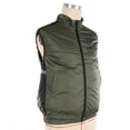 thumbnail image 3 of Chaleco con aire acondicionado, resistente a los rayos UV, transpirable, agradable para la piel, para senderismo y trabajo, talla XXXL, color verde, 3 of 14