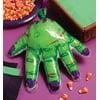 Pack of 144 Green Monster Hand Shaped Halloween Cellophane Treat Goodie Bags