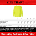 thumbnail image 5 of Gildan Heavy Cotton Hi Vis Work Shirt, ANSI High Visibility Long Sleeve T-Shirt, Safety Green, M, 5 of 5