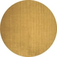 thumbnail image 1 of Ahgly Company Indoor Round Solid Brown Modern Area Rugs, 7' Round, 1 of 4