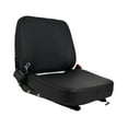thumbnail image 4 of KLKCMS Universal Forklift Seat Cushion for Engineering Vehicle Loader Scrubber Retractable Belt, 4 of 8