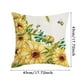 thumbnail image 2 of Funda de almohada decorativa de lino Miyuadkai de 45 x 45 cm, de alta calidad y asequible., 2 of 3