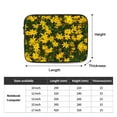 thumbnail image 3 of Thread Leaf Coreopsis Flowers 17 inch Portable Laptop Sleeve Compatible with MacBook Air Notebook Computer Case for Men Women College School Students, 3 of 7