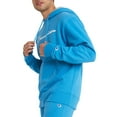 thumbnail image 3 of Champion Men's Powerblend Fleece Graphic Script Logo Pullover Hoodie, up to Size 2XL, 3 of 6