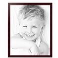 thumbnail image 2 of ArtToFrames 24" x 30" Mahogany Picture Frame, 24x30 inch Brown MDF Poster Frame (WOM-3978),  Pack, 2 of 8