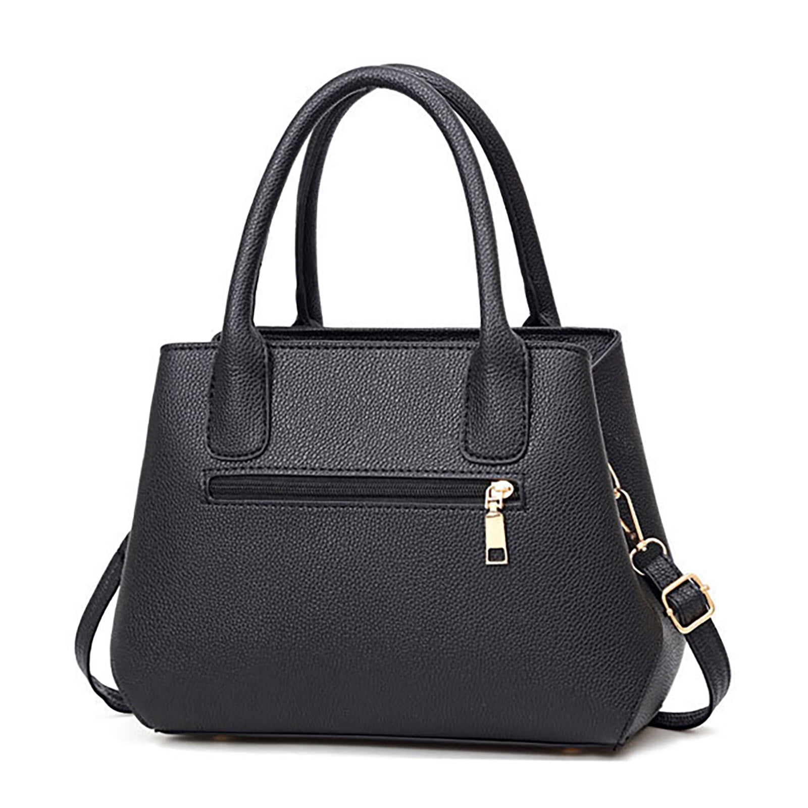 Purse and Handbags for Women Leather Shoulder Tote Work Bags Satchel Messenger Crossbody Bag for Ladies Blue