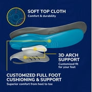 Dr. Scholl’s® Custom Fit® Orthotics Full Length Inserts, CF 750, Customized for Your Foot & Arch