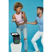 Singing Machine SMC2020 SingCast One - Video Casting Karaoke System with Bluetooth, Light Show & Voice Changing Effects