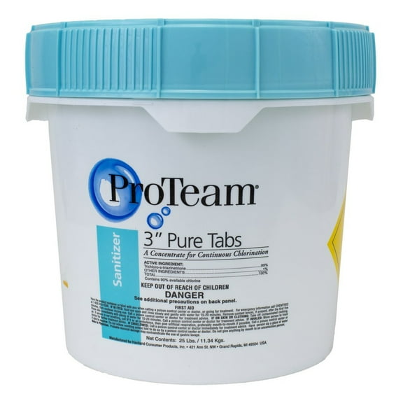 ProTeam 3"" Pure Tabs 25 lb Stabilizer for Protection for Swimming Pools & Spas