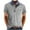 Light Gray, variant on Men's Casual Polo Shirt Classic Button Basic Color Block Short Sleeve Shirt T-Shirt Golf Fashion Tops
