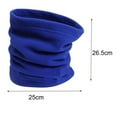 thumbnail image 3 of Visland Women Men Neck Gaiter Scarf, Fashion Casual Solid Color Soft Cozy Fleece Winter Neck Warmer Cold Weather Face Cover for Outdoor Motorcycle Running Cycling Skiing Snowboarding, 3 of 6